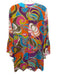 Trina Turk Size 10 Multicolor Silk All Over Print Dress Multicolor / 10