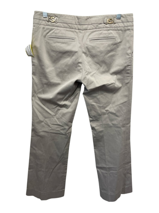 Gucci Size 44 Beige Cotton Zip Fly Low Rise Pants Beige / 44