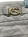Gucci Size 44 Beige Cotton Zip Fly Low Rise Pants Beige / 44