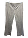 Gucci Size 44 Beige Cotton Zip Fly Low Rise Pants Beige / 44