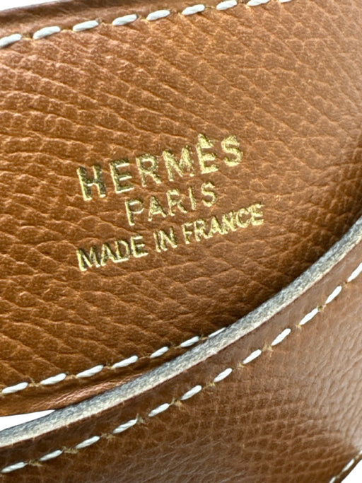 Hermes Black Leather Reversible Belts Black / 76cm
