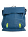 Christian Louboutin Blue Leather Pebbled Flap Studded Backpack Blue