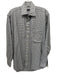 Burberry Size S Brown & Blue Cotton Blend Houndsooth Plaid Long Sleeve Shirt Brown & Blue / S