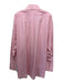 Burberry Size 17.5 Pink Cotton Plaid Button up Men's Long Sleeve Shirt Pink / 17.5