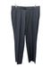 Boss Gray Wool & Silk Blend Micro 2 Button Men's Suit Gray / 42L