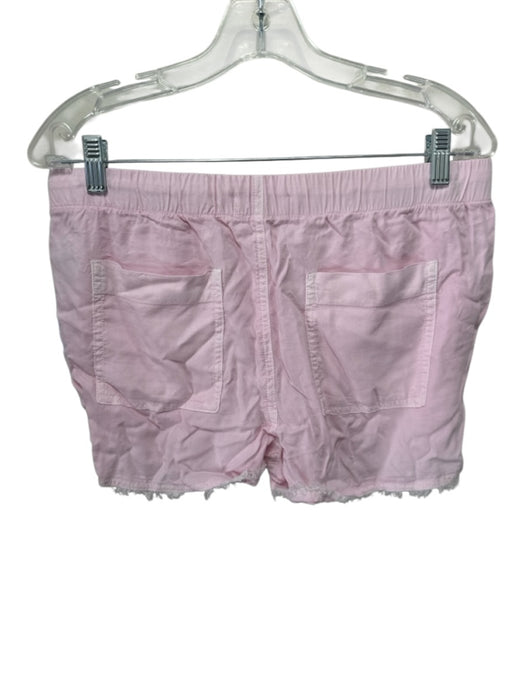Bella Dahl Size M Light Pink Tencel Lyocell Spaghetti Strap Raw Hem Short Set Light Pink / M