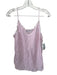 Bella Dahl Size M Light Pink Tencel Lyocell Spaghetti Strap Raw Hem Short Set Light Pink / M