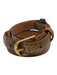 Nili Lotan snake print Leather Gold hardware Belts snake print / 70