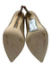 Sam Edelman Shoe Size 9.5 Beige Leather Upper Pointed Toe Pumps Beige / 9.5