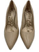 Sam Edelman Shoe Size 9.5 Beige Leather Upper Pointed Toe Pumps Beige / 9.5