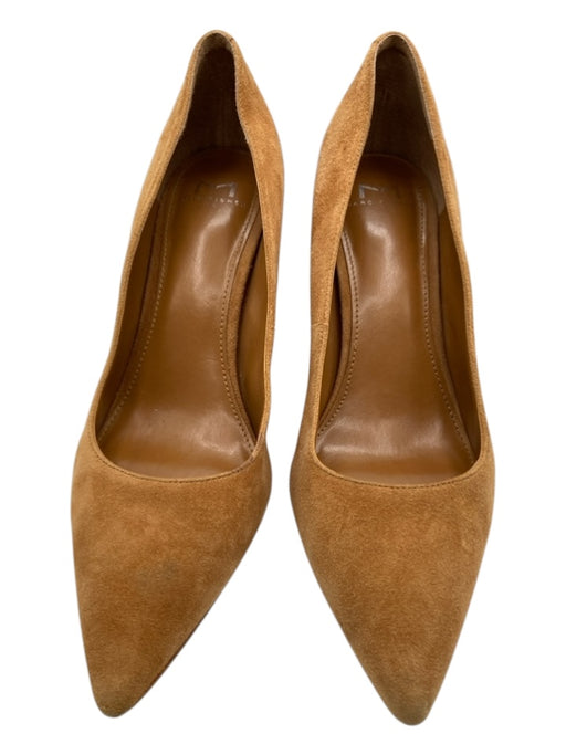 Marc Fisher Shoe Size 8.5 Brown Suede Block Heel Pointed Toe Shoes Brown / 8.5