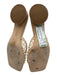 Staud Shoe Size 39 Tan Leather open toe Square Toe Block Heel Sandals Tan / 39
