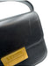 Loeffler Randall Black & Gold Leather Gold hardware Adjustable Strap Bag Black & Gold / Small