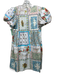 Hunter Bell Size XS Blue, White & Multi Cotton Short Balloon Sleeve Dress Blue, White & Multi / XS