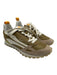 Oncept Shoe Size 8.5 Khaki & Cream Suede Nylon Lace Up Low Top Sneakers Khaki & Cream / 8.5
