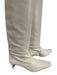 Staud Shoe Size 39.5 Cream White Leather Upper Chisel Toe Kitten Heel Boots Cream White / 39.5