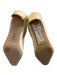 Staud Shoe Size 39.5 Cream White Leather Upper Chisel Toe Kitten Heel Boots Cream White / 39.5