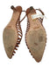 Veronica Beard Shoe Size 8 Brown Leather Upper Caged Sandal Slingbacks Brown / 8