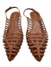 Veronica Beard Shoe Size 8 Brown Leather Upper Caged Sandal Slingbacks Brown / 8