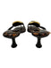 Jeffrey Campbell Shoe Size 8.5 Brown Synthetic Upper Tortoiseshell Print Sandals Brown / 8.5