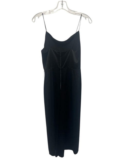 Alice + Olivia Size 6 Black Sleeveless Shine Open Back Jumper Black / 6