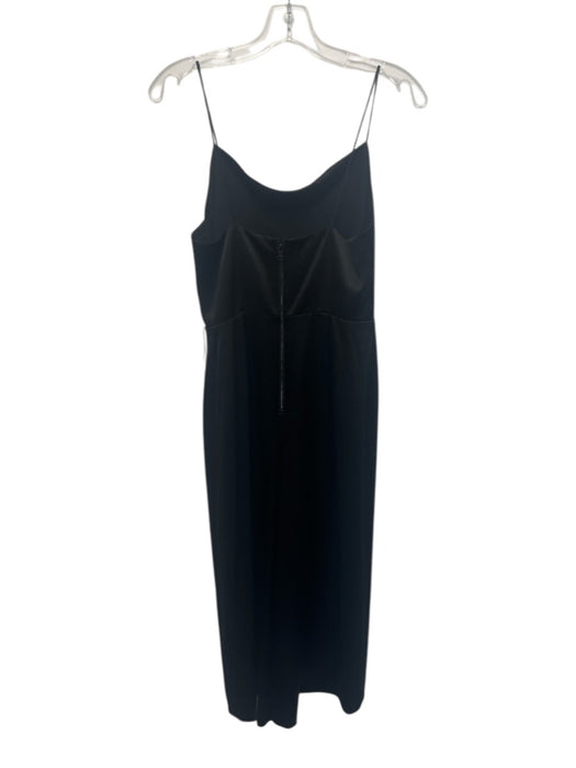 Alice + Olivia Size 6 Black Sleeveless Shine Open Back Jumper Black / 6