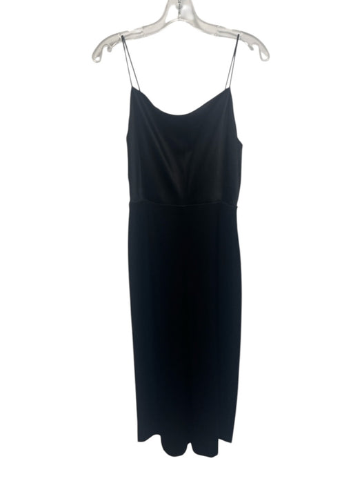 Alice + Olivia Size 6 Black Sleeveless Shine Open Back Jumper Black / 6