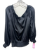 Ramy Brook Size L Black Polyester Off Shoulder Balloon Sleeve Elastic Band Top Black / L