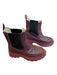 Coach Shoe Size 8 Maroon Leather Platform Chelsea Booties Maroon / 8