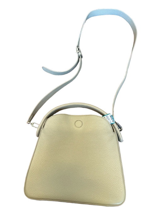 Gray Leather SHW Bucket Bag Gray / S