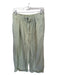 Free People Size M Sage green Cotton High Waist Drawstring Jeans Sage green / M