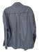 Peter Millar Size L Blue & Gray Cotton Checkered Collar Button Down Men's Shirt Blue & Gray / L