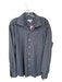 Peter Millar Size L Blue & Gray Cotton Checkered Collar Button Down Men's Shirt Blue & Gray / L