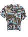 Reyn Spooner Size S White & Multi 100% Cotton Baseball Hawaiian Men's Shirt White & Multi / S