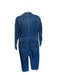 Madewell Size M Dark Wash Cotton Long Sleeve Front Zip Denim Jumper Dark Wash / M