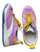 Oncept Shoe Size 8 Pink & Yellow Suede Lace Up Athletic Sneakers Pink & Yellow / 8