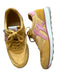 Fitflop Shoe Size 7.5 Mustard & Maueve Canvas & Suede Lace Up Athletic Sneakers Mustard & Maueve / 7.5