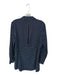 Zara Size L Navy & white Polyester Long Sleeve Polka Dot Collar Dress Navy & white / L