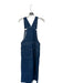 Madewell Size 10 Dark Wash Cotton Wide Leg Raw Hem Overalls Dark Wash / 10