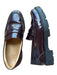 abeo Shoe Size 7.5 Congnac Brown Leather Chunky Sole Penny Loafers Congnac Brown / 7.5