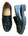 abeo Shoe Size 7.5 Black Leather Chunky Sole Penny Loafers Black / 7.5