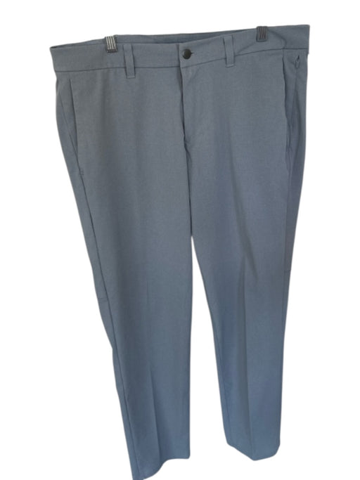 Lululemon Size 36 Light Gray Recycled Polyester Grid Athletic Men's Pants Light Gray / 36