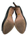 Prada Shoe Size 39 Black Patent Leather Peep Toe Heel Pumps Black / 39