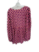 Beyond by Vera Size L purple & pink Cotton Blend Long Balloon Sleeve Dress purple & pink / L