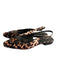 Berness Shoe Size 8.5 Black & Brown Leather Slingbacks Flat Leopard Shoes Black & Brown / 8.5