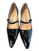 Manolo Blahnik Shoe Size 38.5 Black Patent Leather Pointed Toe solid color Shoes Black / 38.5