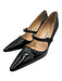 Manolo Blahnik Shoe Size 38.5 Black Patent Leather Mary Jane Pointed Toe Pumps Black / 38.5