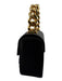 Versace Black, Pink, Gold Silk Chain Detail Jeweled Embellishment Bag Black, Pink, Gold / Small