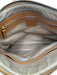 MCM Brown & Black Leather Pebbled Monogram Zip closure Crossbody Bag Brown & Black