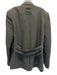 Jean Paul Gaultier Size 36 Black Virgin Wool Padded Shoulder Oversize Jacket Black / 36